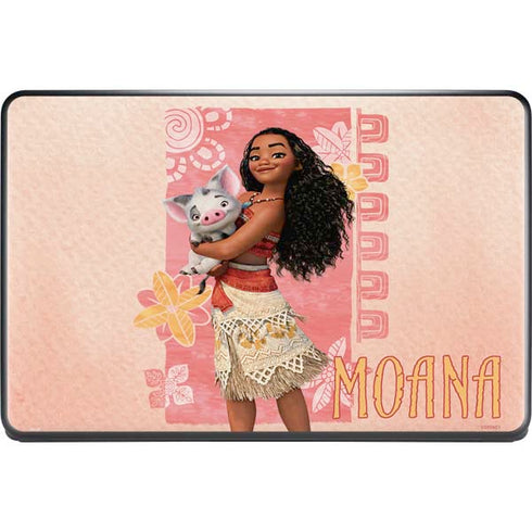 Disney Princess Moana and Pua Google Pixelbook Go Skin
